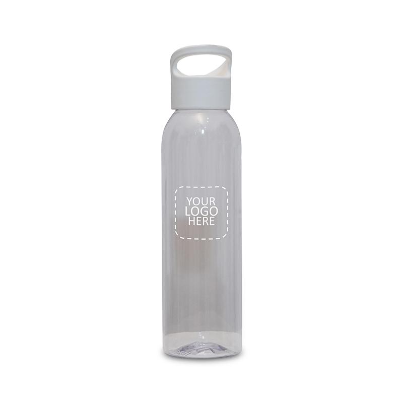 Bpa Free Water Bottle Trital Plastic Gray with Logo